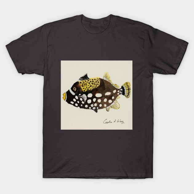 Humbug dascyllus fish T-Shirt by Cwang